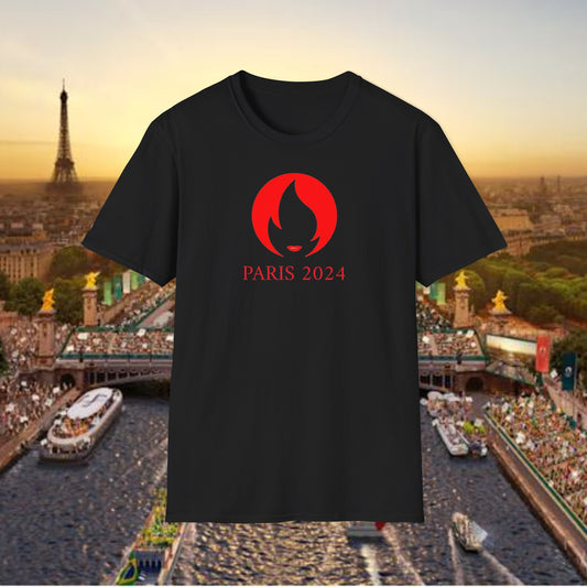 Paris 2024 Olympics Limited Edition T-Shirt  by Rudere