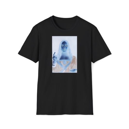 Da Vinci Salvator Mundi Negative T-Shirt by Rudere